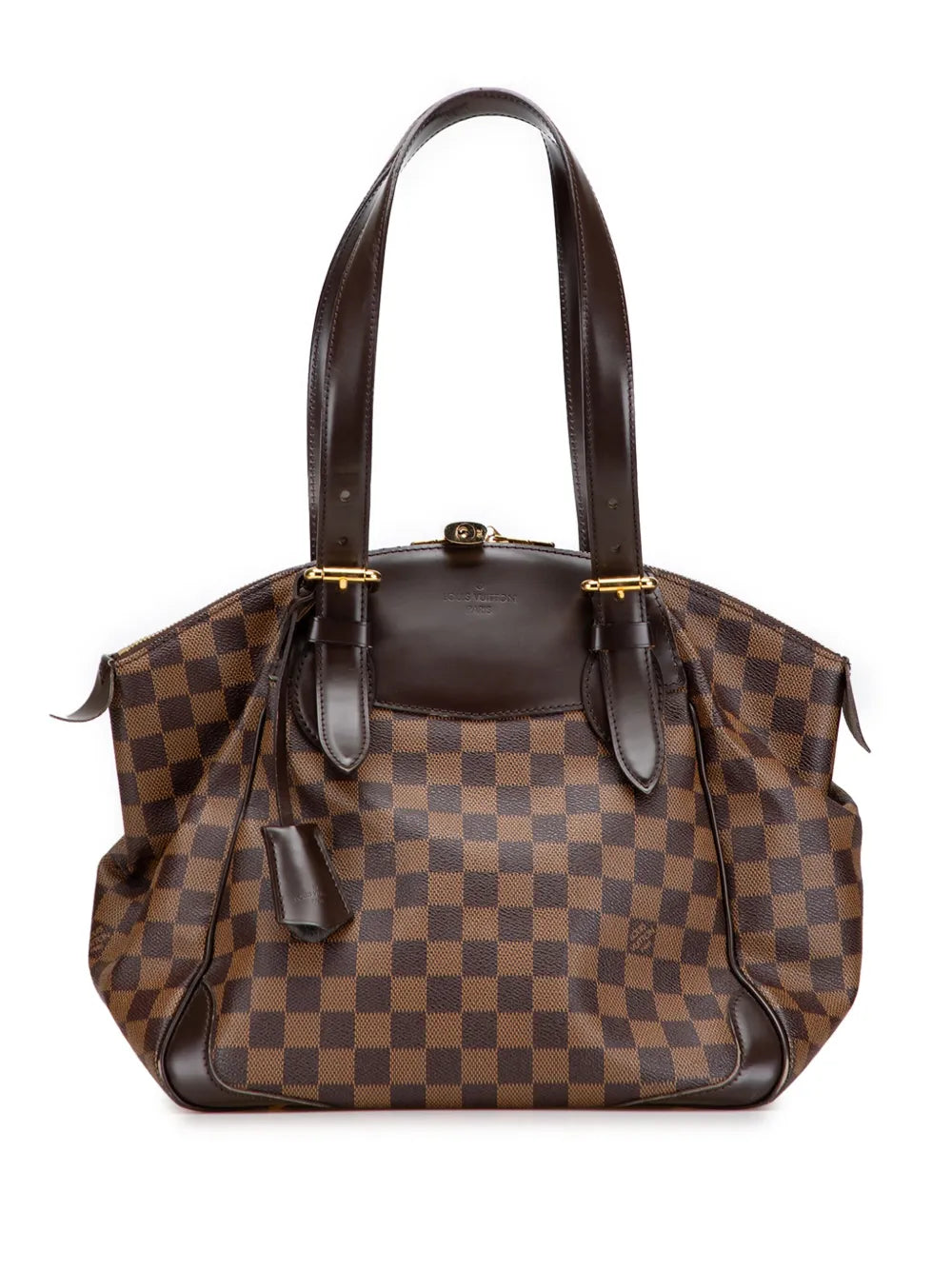 Louis Vuitton Pre Owned 2010 Damier Ebene Verona Mm Shoulder Bag