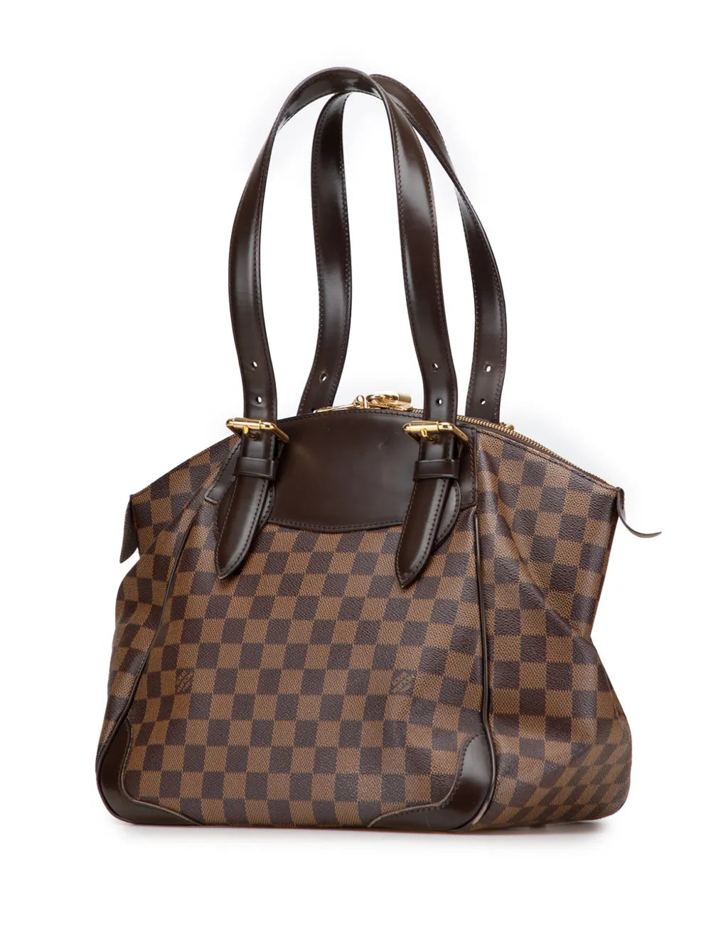 Louis Vuitton Pre Owned 2010 Damier Ebene Verona Mm Shoulder Bag