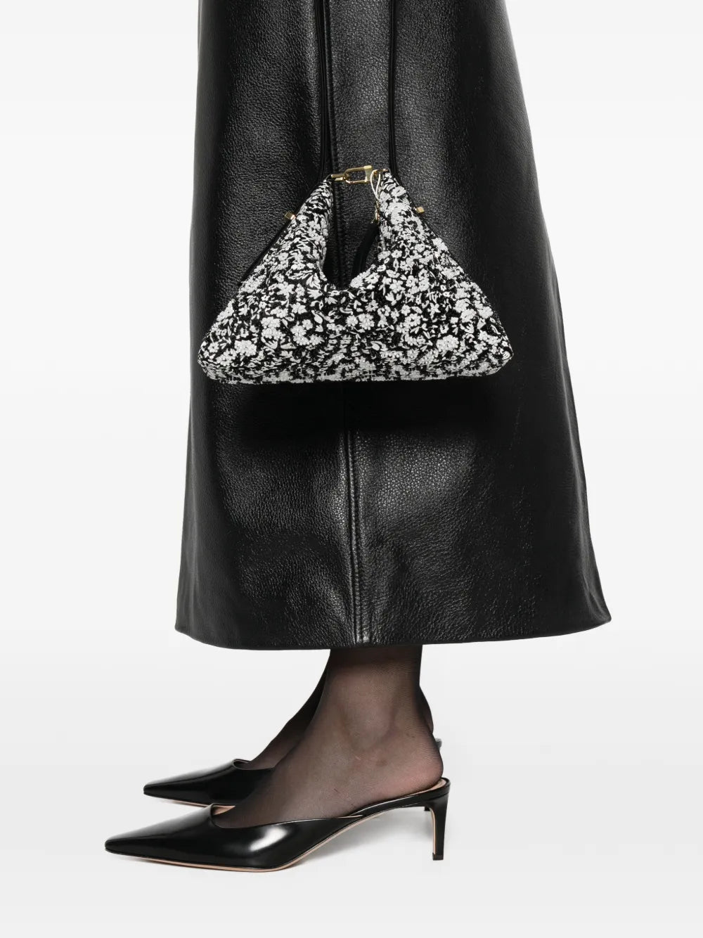 Toteme Bevel Floral Shoulder Bag