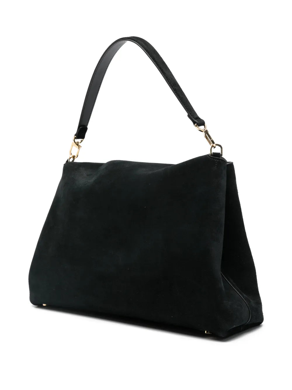 Toteme T Lock Suede Sholder Bag