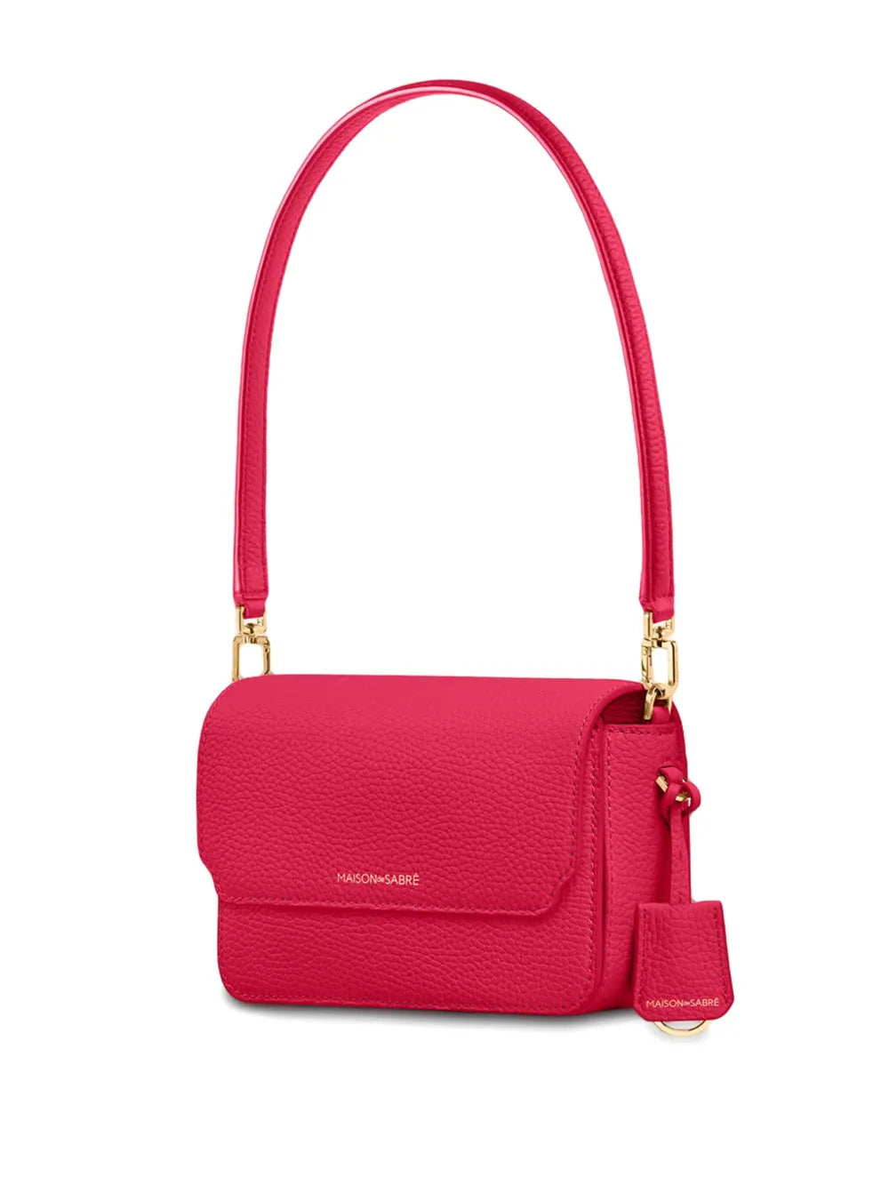 Maison De Sabre Mini Leather Flap Bag