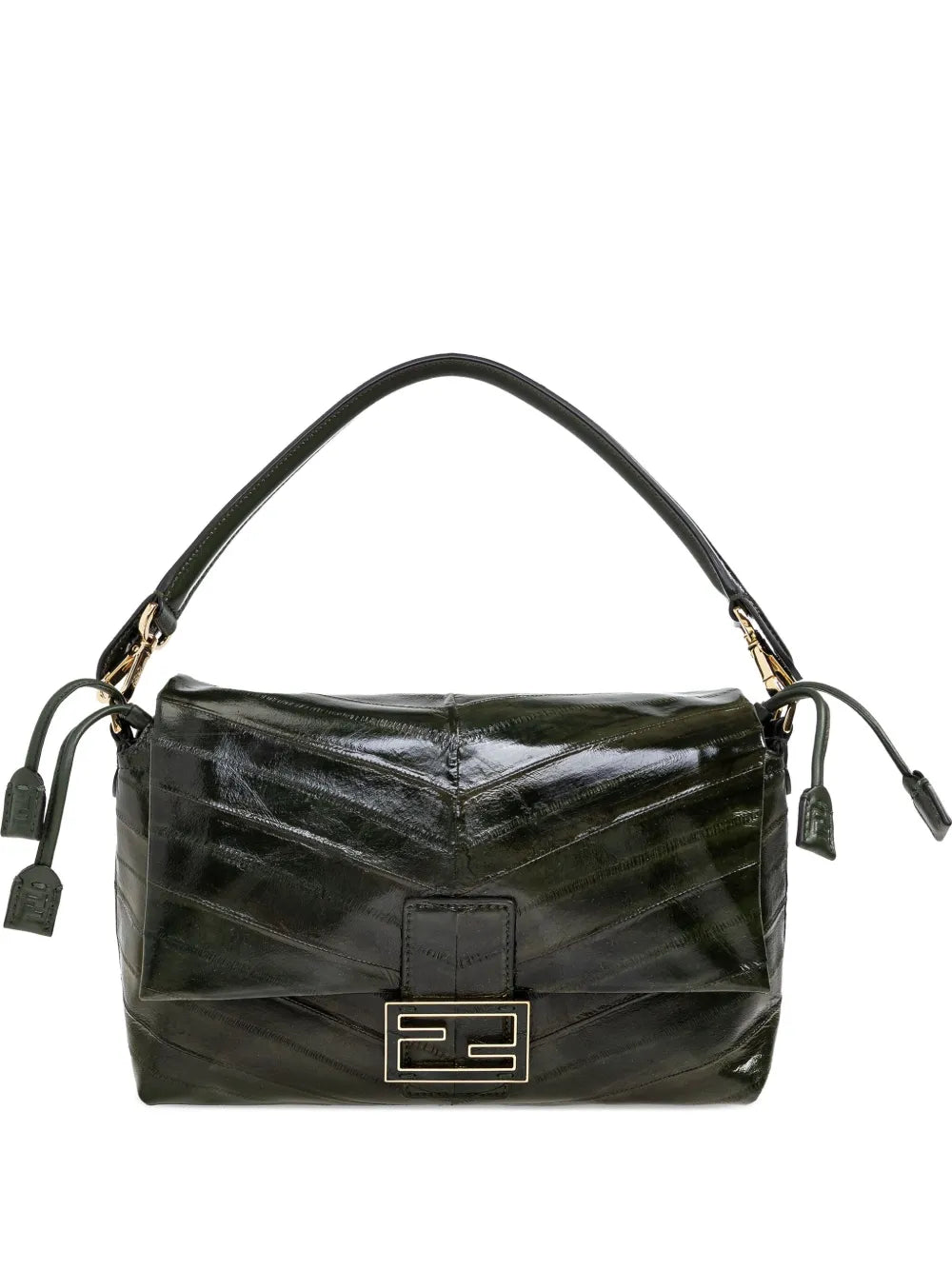 Fendi Chevron Shoulder Bag
