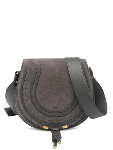 Chloe Marcie Suede Crossbody Bag