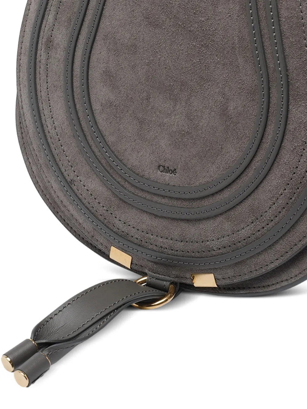Chloe Marcie Suede Crossbody Bag