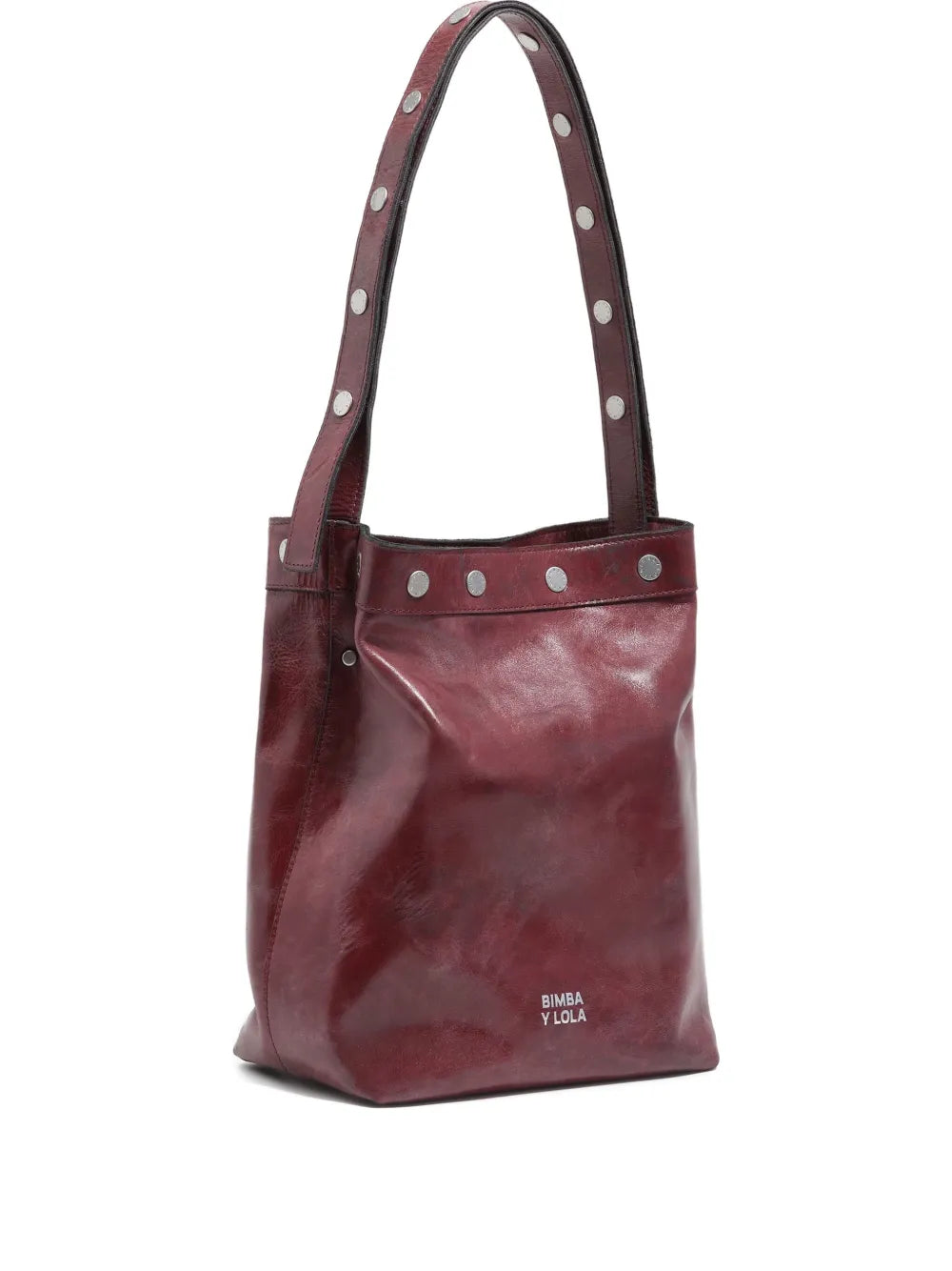 Bimba Y Lola Carlino Studded Shoulder Bag