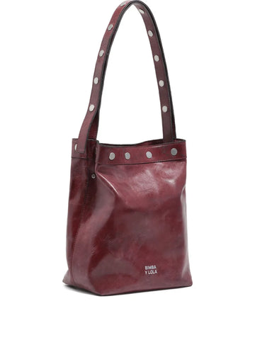 Bimba Y Lola Carlino Studded Shoulder Bag