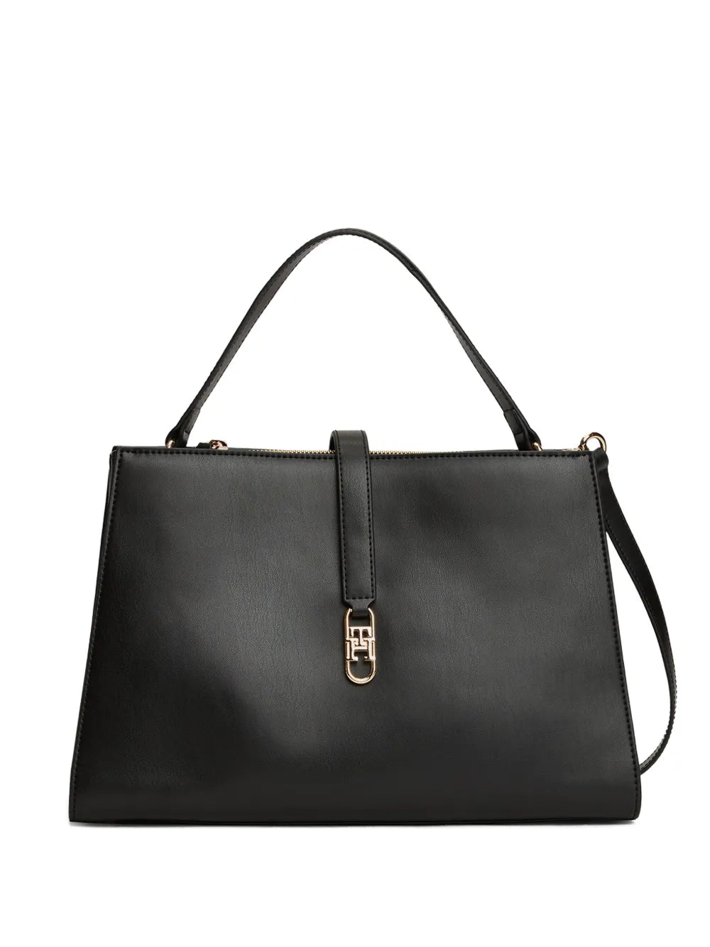 Tommy Hilfiger Top Handles Logo Plaque Shoulder Bag