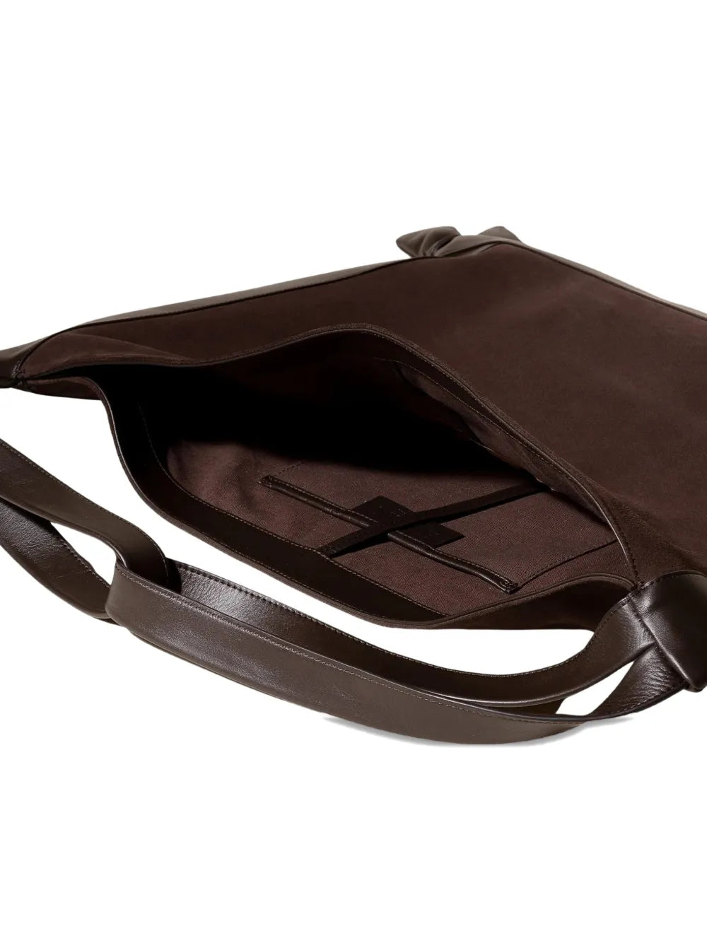 Hereu Cador Suede Knot Shoulder Bag