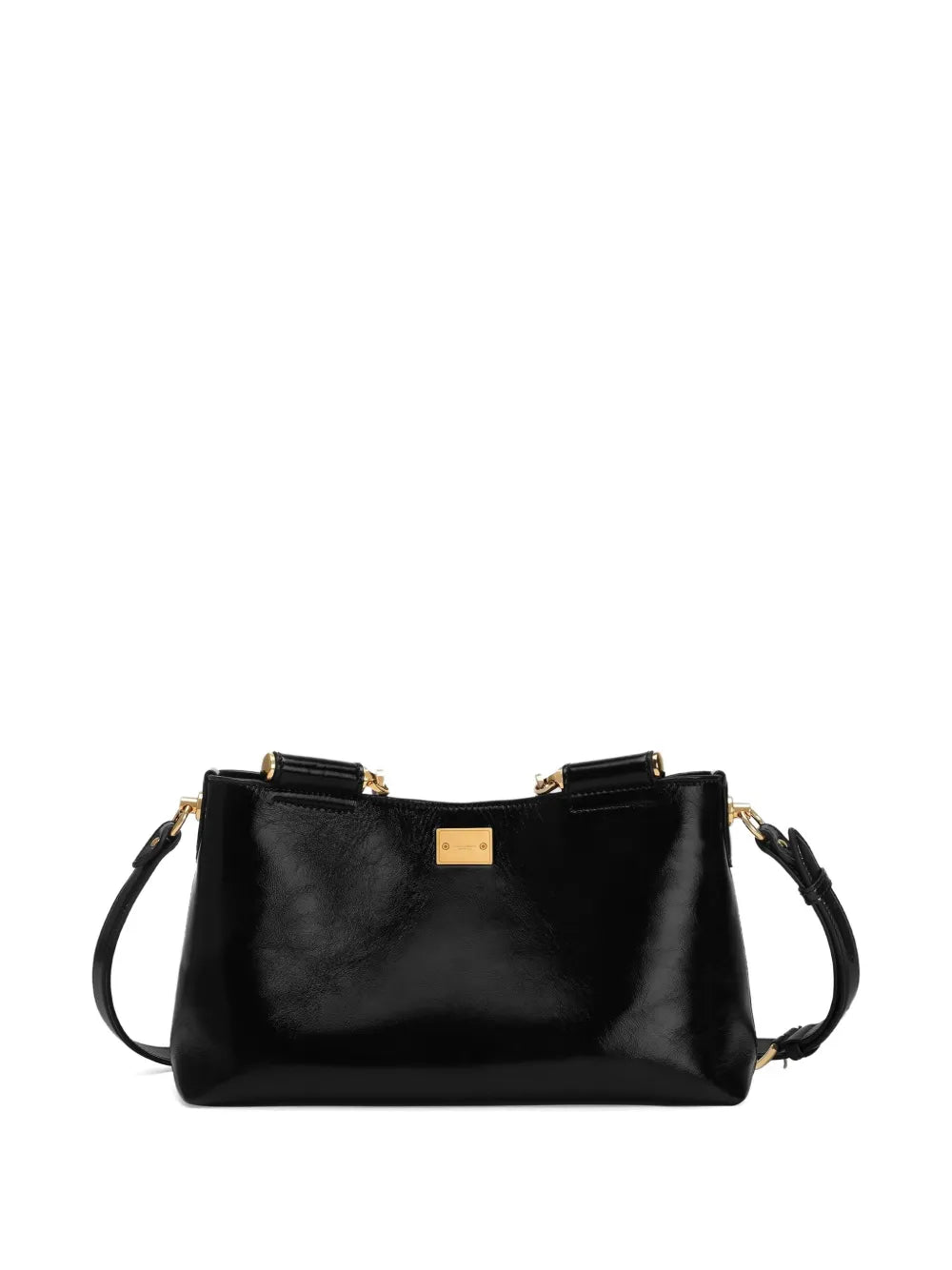 Dolce Gabbana Vittoria Leather Tote Bag
