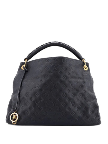 Louis Vuitton Pre Owned Artsy Handbag Monogram Empreinte Leather Mm Hobo Bag