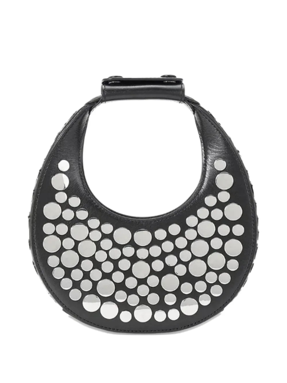 Staud Goodnight Moon Studded Shoulder Bag