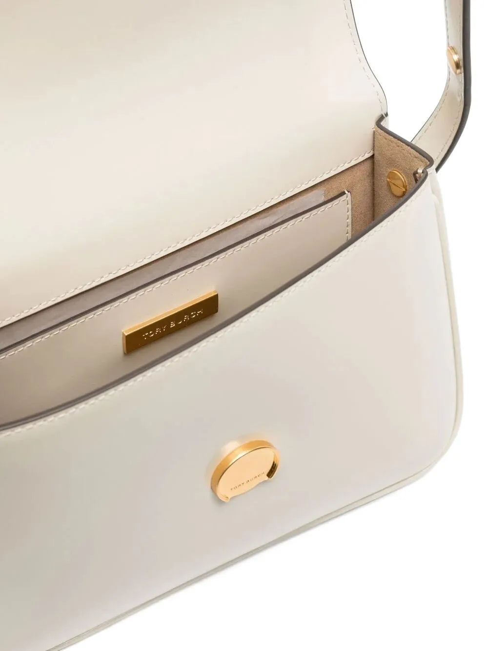 Tory Burch Robinson Spazzolato Adjustable Strap Shoulder Bag