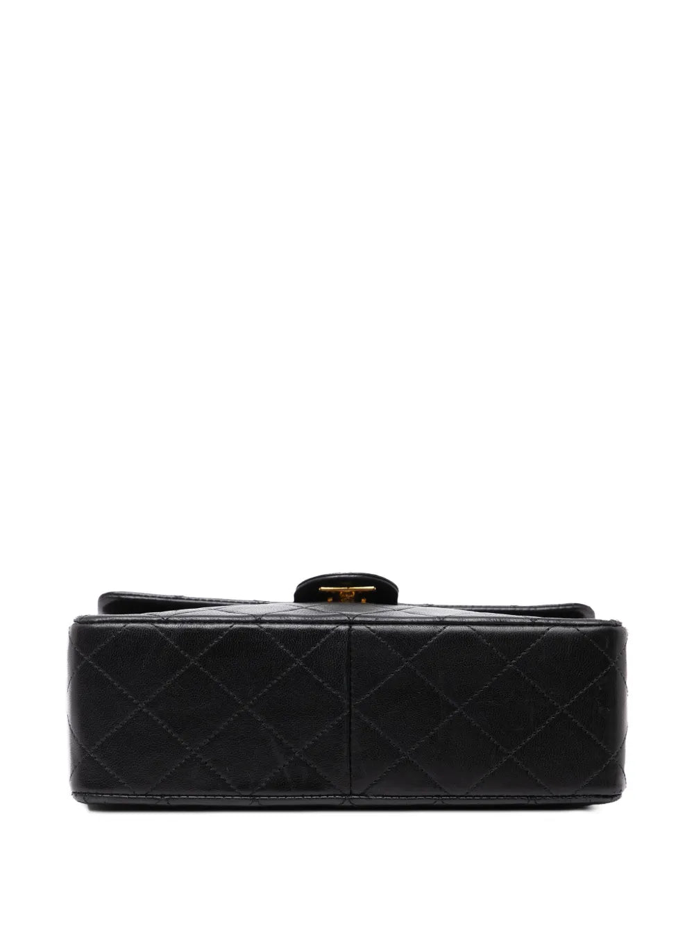 Chanel Pre Owned 1989 1991 Square Quilted Lambskin Single Flap Shoulder Bag