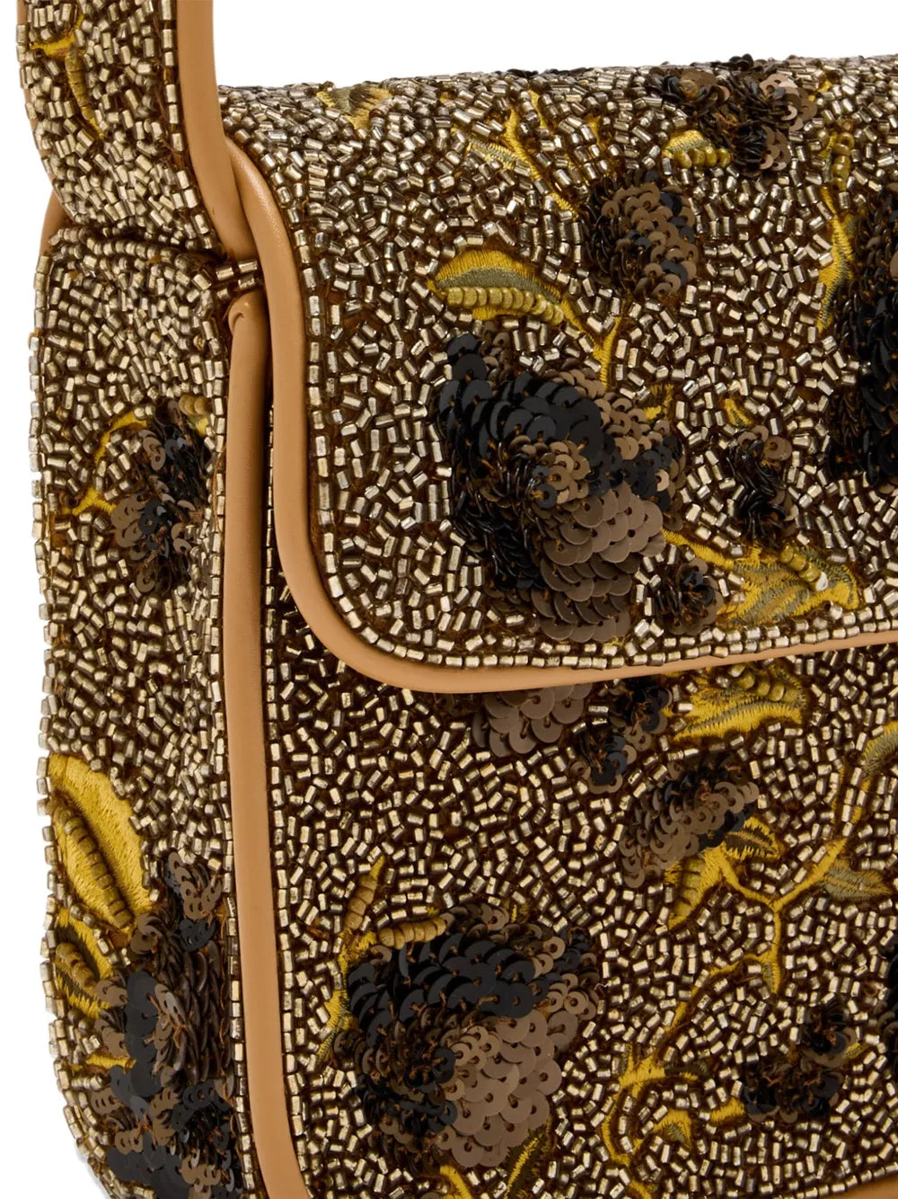 Staud Tommy Beaded Shoulder Bag