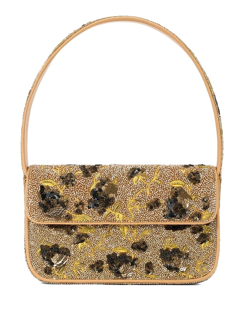 Staud Tommy Beaded Shoulder Bag