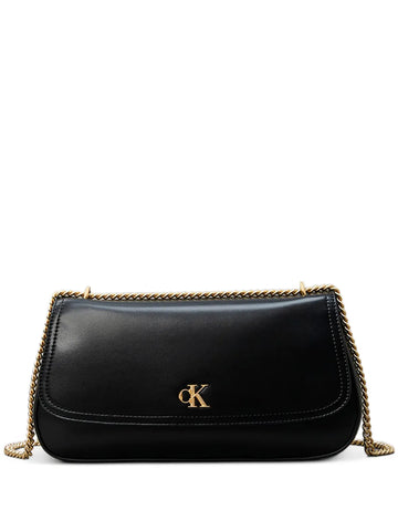 Calvin Klein Chain Strap Logo Plaque Shoulder Bag