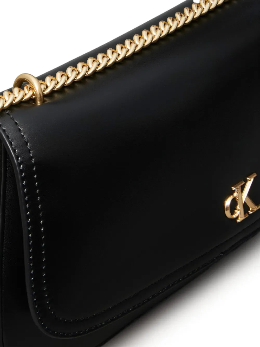 Calvin Klein Chain Strap Logo Plaque Shoulder Bag