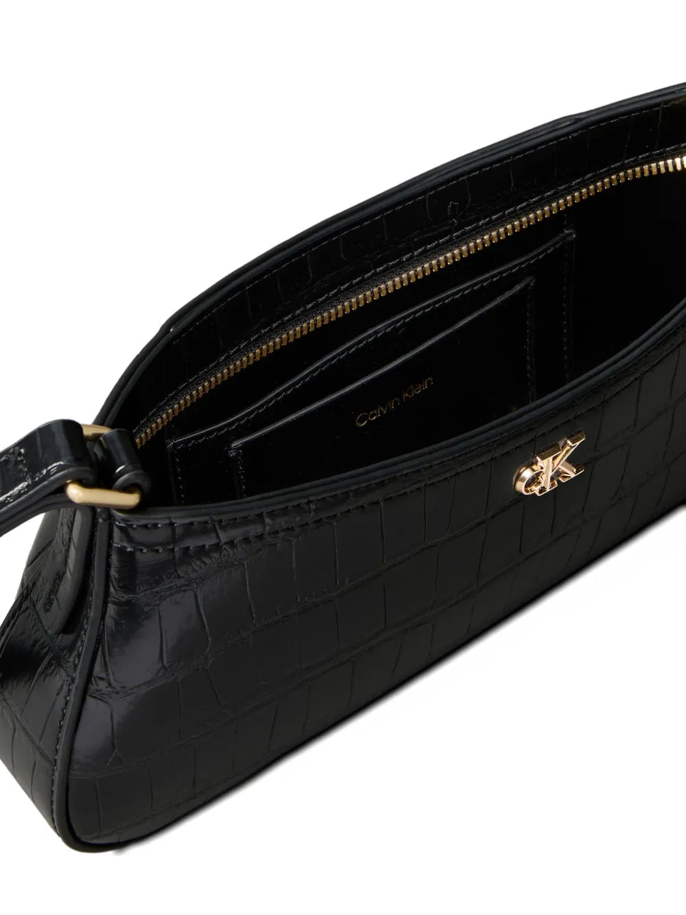 Calvin Klein Small Embossed Logo Shoulder Bag