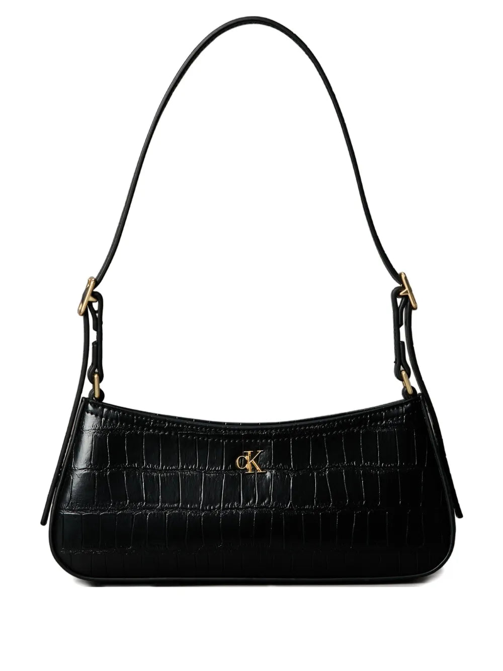 Calvin Klein Small Embossed Logo Shoulder Bag