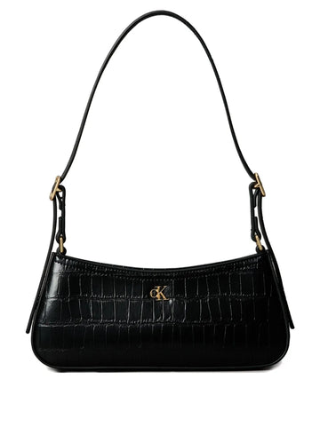 Calvin Klein Small Embossed Logo Shoulder Bag