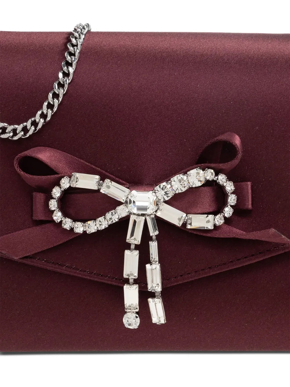Jimmy Choo Mini Bow Detail Shoulder Bag