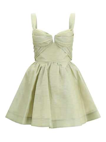 Zimmermann Rebellion Drape Mini Dress