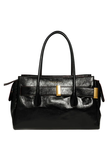 Roberto Festa Large Emeralda Buckle Detail Shoulder Bag