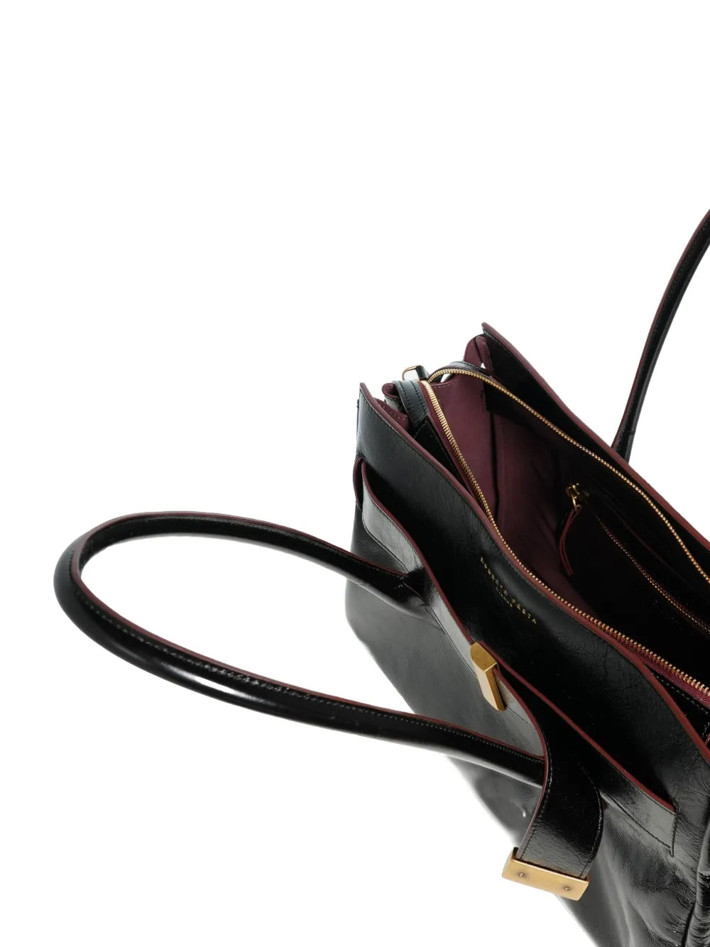 Roberto Festa Large Emeralda Buckle Detail Shoulder Bag