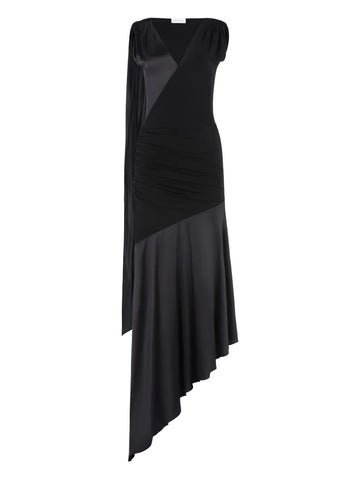 Nina Ricci Asymmetrical Midi Dress