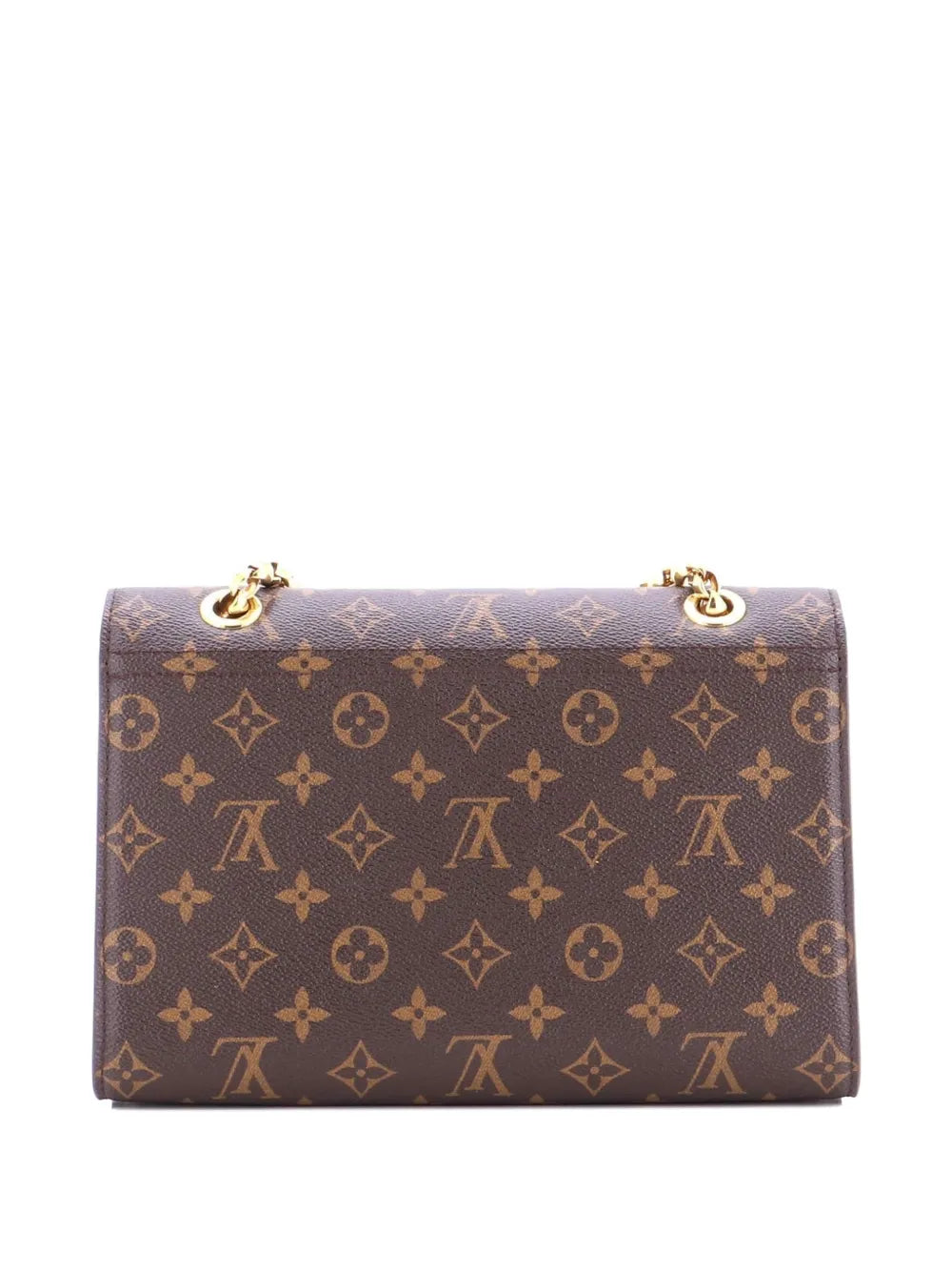 Louis Vuitton Pre Owned Victoire Handbag Monogram Canvas And Leather Shoulder Bag