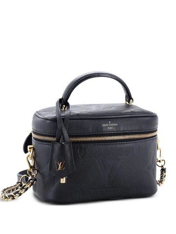 Louis Vuitton Pre Owned Vanity Handbag Monogram Empreinte Giant Pm Shoulder Bag