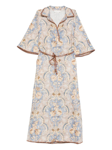 Zimmermann Daylight Print Midi Dress