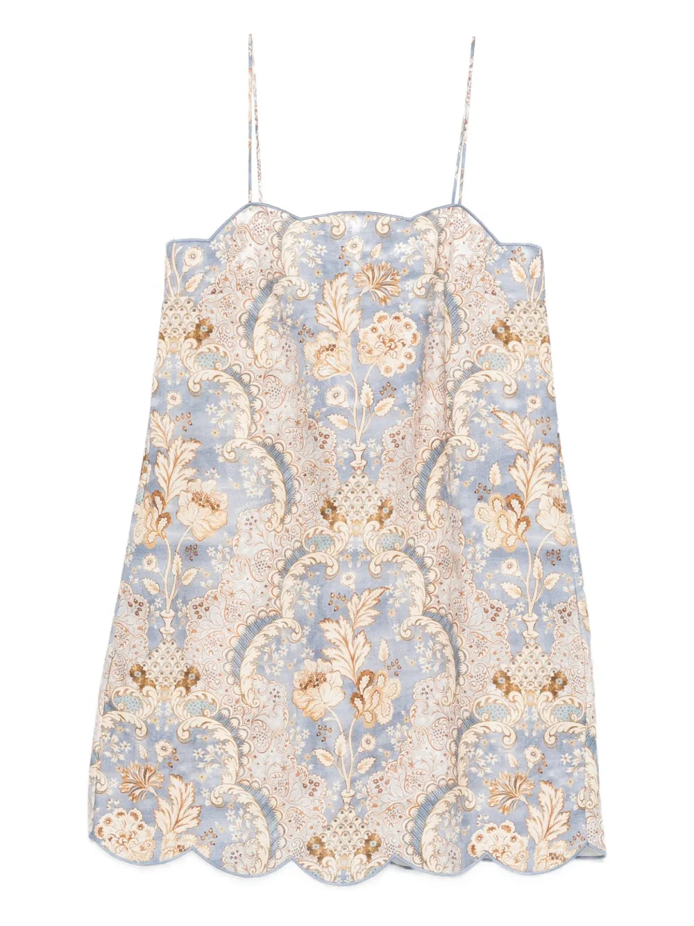 Zimmermann Daylight Scallop Mini Dress
