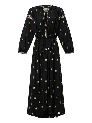 Isabel Marant Maxi X Rodilia Embroidered Dress