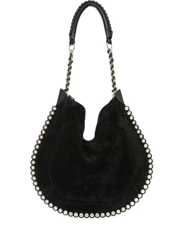 Isabel Marant Oskan Soft Studded Shoulder Bag