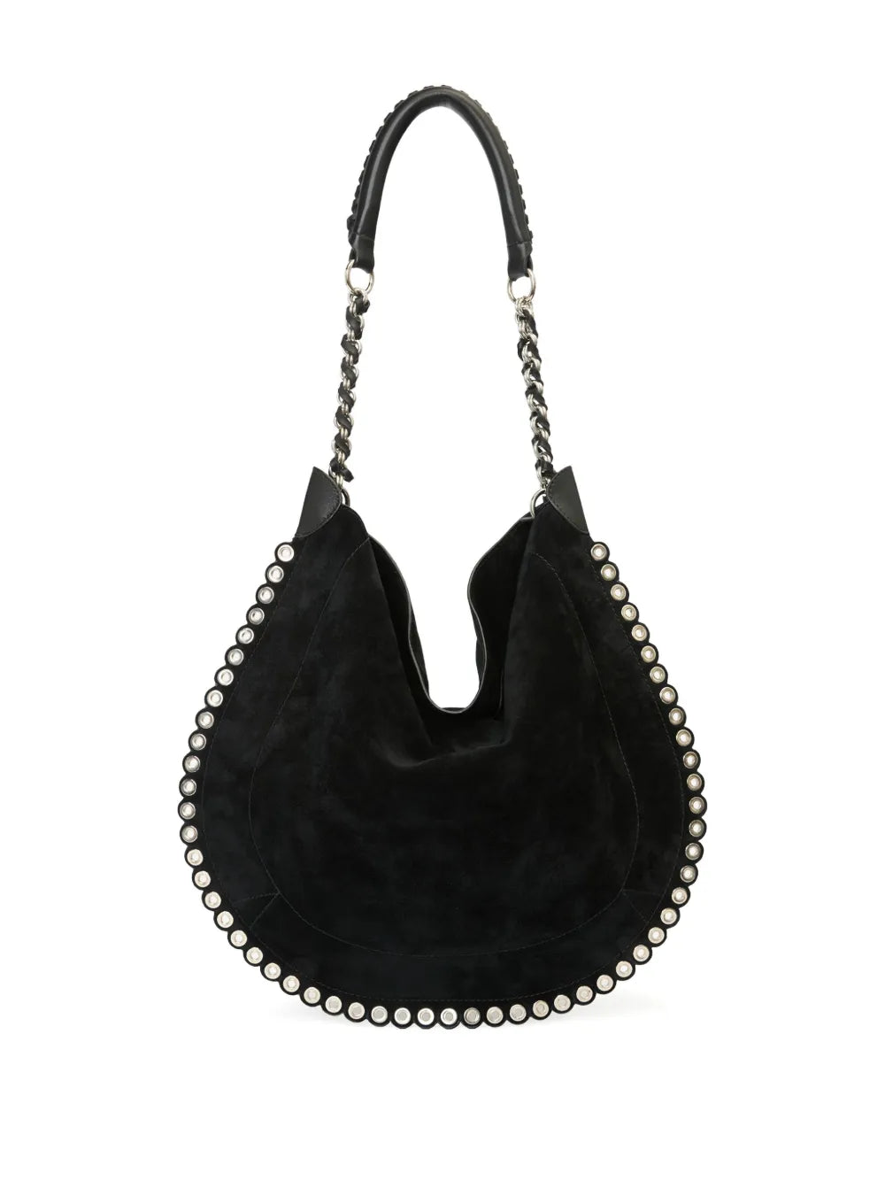 Isabel Marant Oskan Soft Studded Shoulder Bag