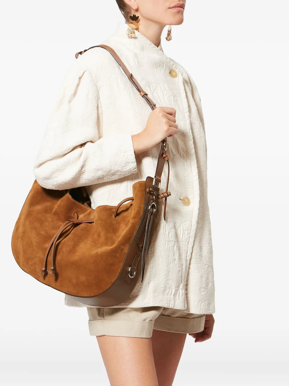 Isabel Marant Bolton Drawstring Bolton Shoulder Bag