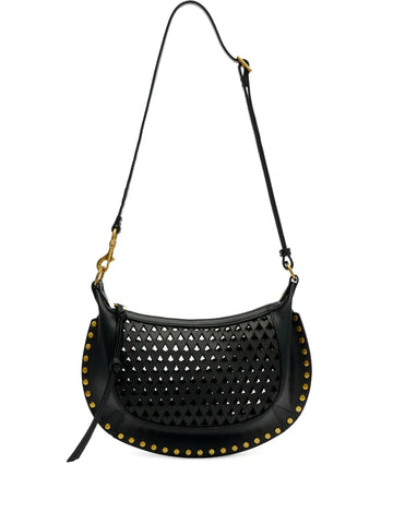 Isabel Marant Oskan Moon Leather Shoulder Bag