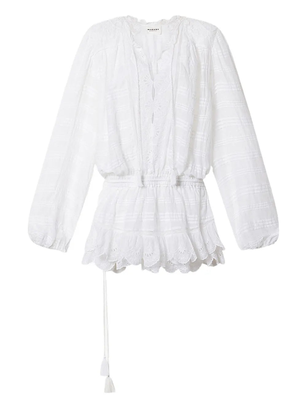 Marant Etoile Preya Laced Mini Dress