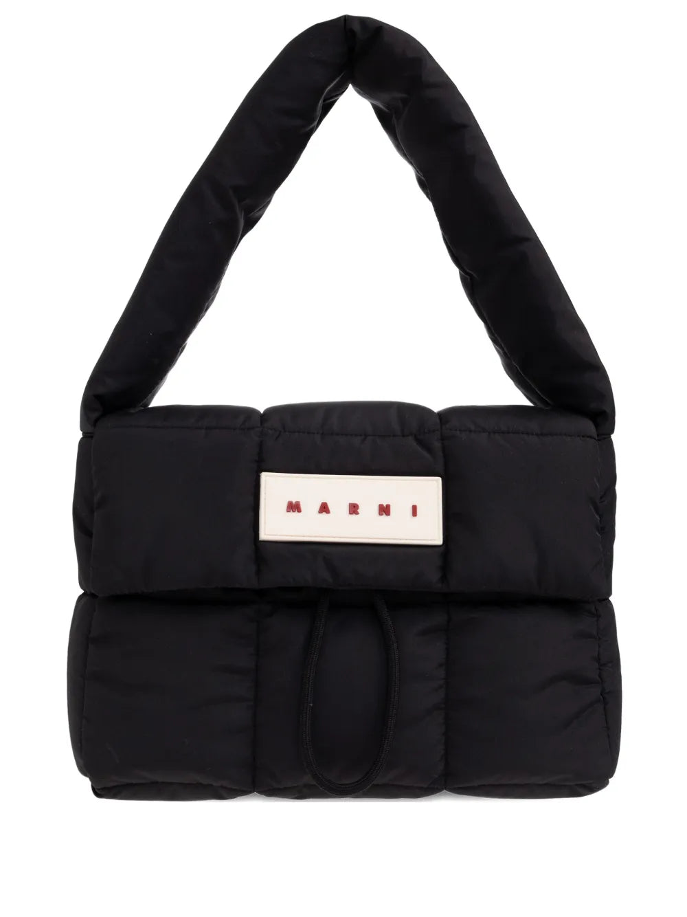 Marni Logo Patch Shoulder Bag