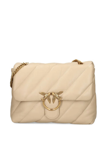 Pinko Medium Love Puff Chain Strap Shoulder Bag
