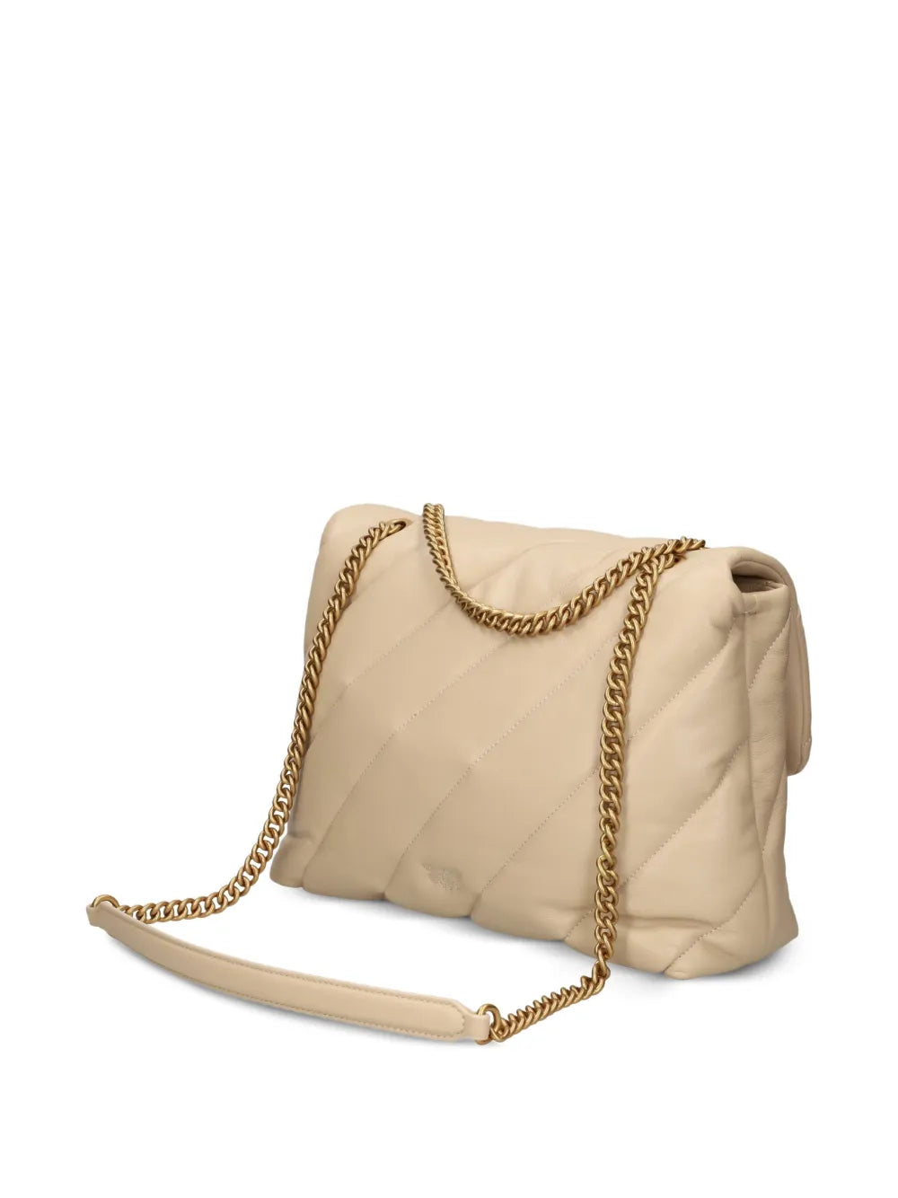 Pinko Medium Love Puff Chain Strap Shoulder Bag