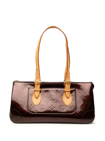 Louis Vuitton Pre Owned 2008 Monogram Vernis Rosewood Avenue Shoulder Bag
