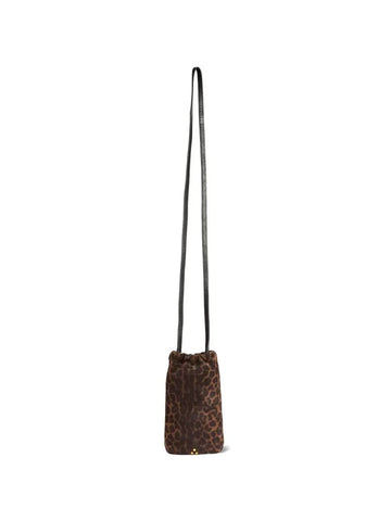 Jerome Dreyfuss Gordi Leopard Print Shoulder Bag