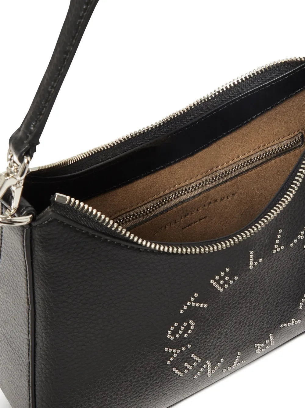 Stella Mccartney Logo Embellished Shoulder Bag
