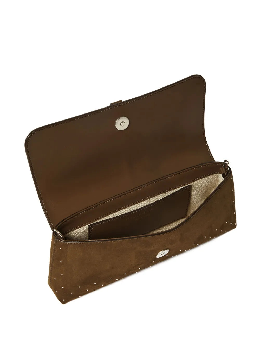 Stella Mccartney Studded Lock Shoulder Bag
