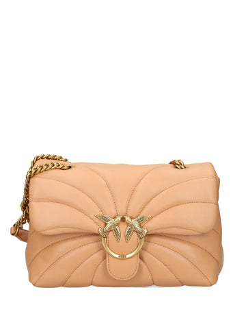 Pinko Small Love Puff Chain Strap Shoulder Bag