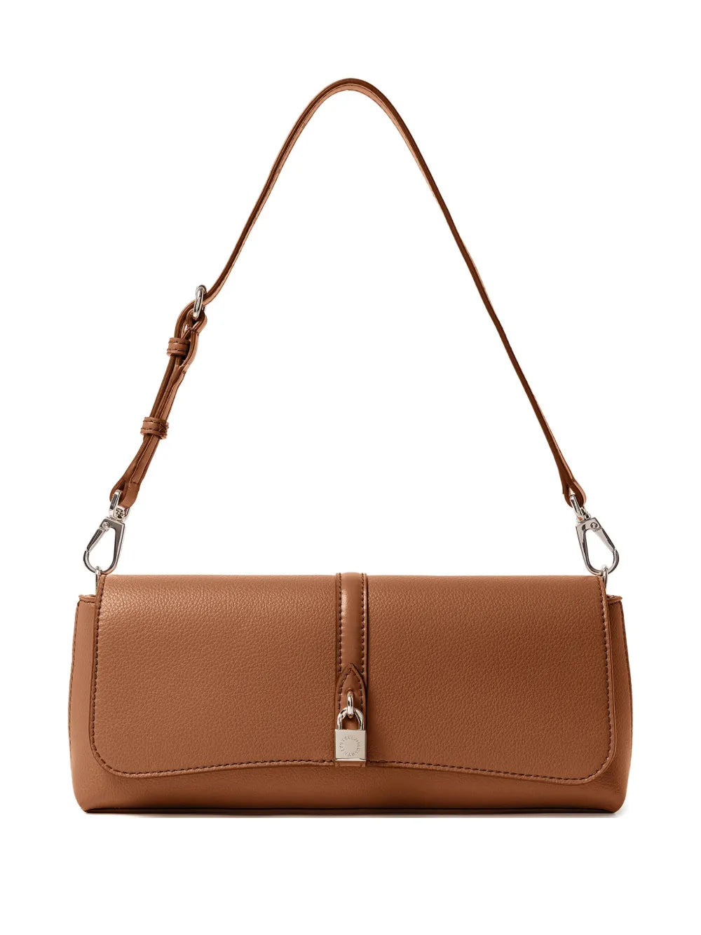 Stella Mccartney Ryder Padlock Detail Shoulder Bag