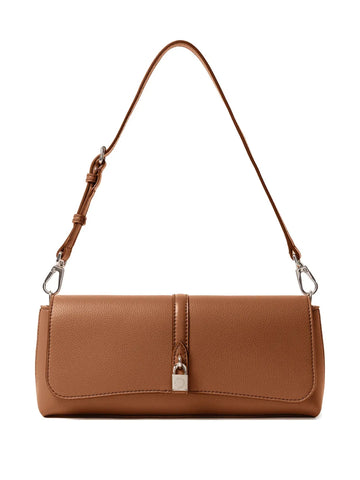 Stella Mccartney Ryder Padlock Detail Shoulder Bag