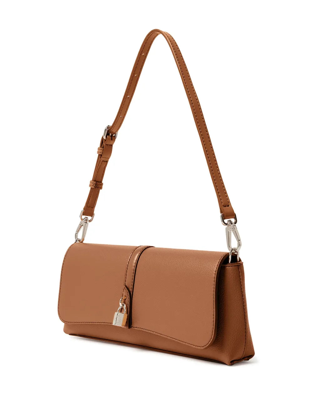 Stella Mccartney Ryder Padlock Detail Shoulder Bag